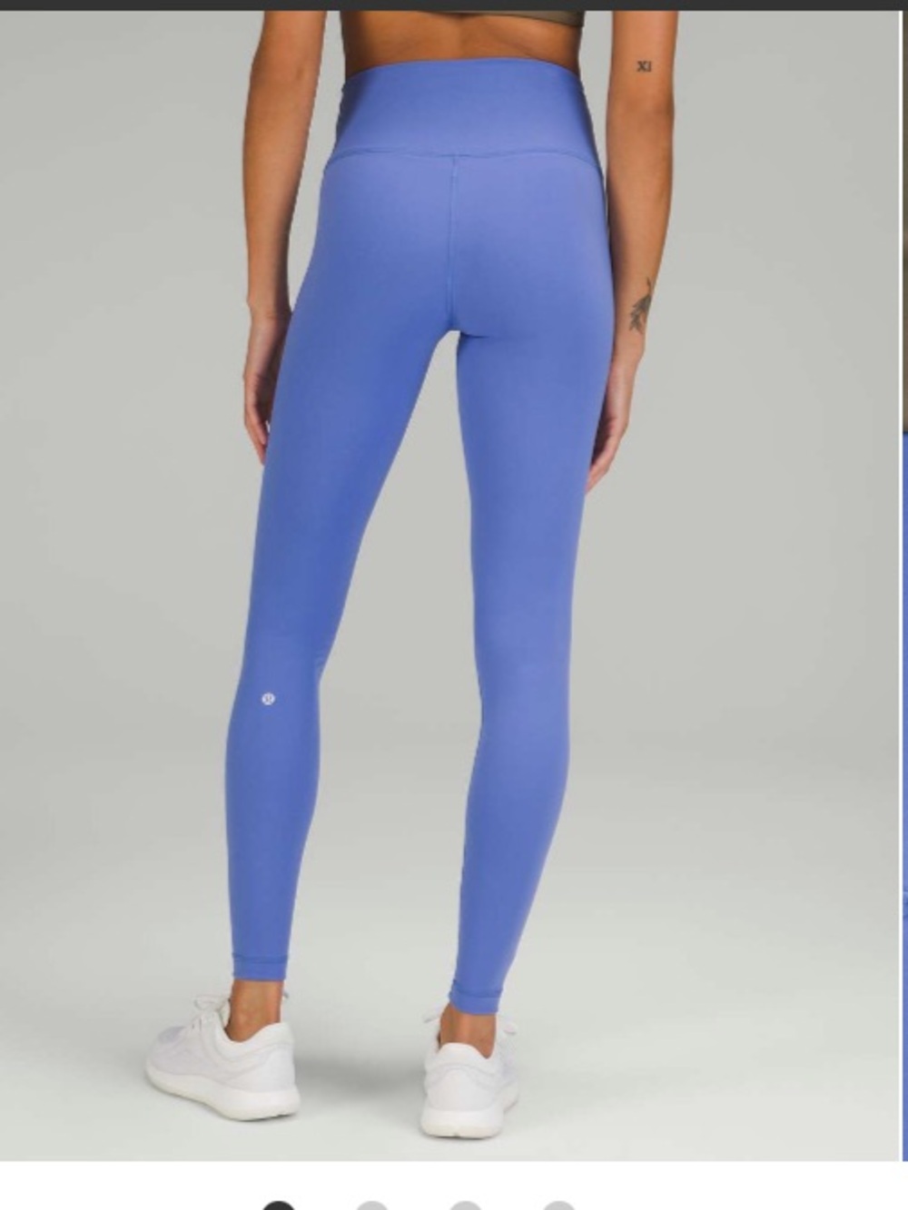 Lululemon Wunder Train High Rise Tight 28” Wild Indigo Sz 6 Everlux Leggings